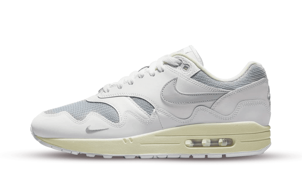 Nike air max 1 white woven best sale