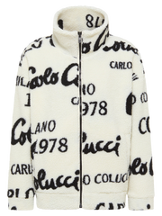 Carlo Colucci teddy MILANO Zip jacket white