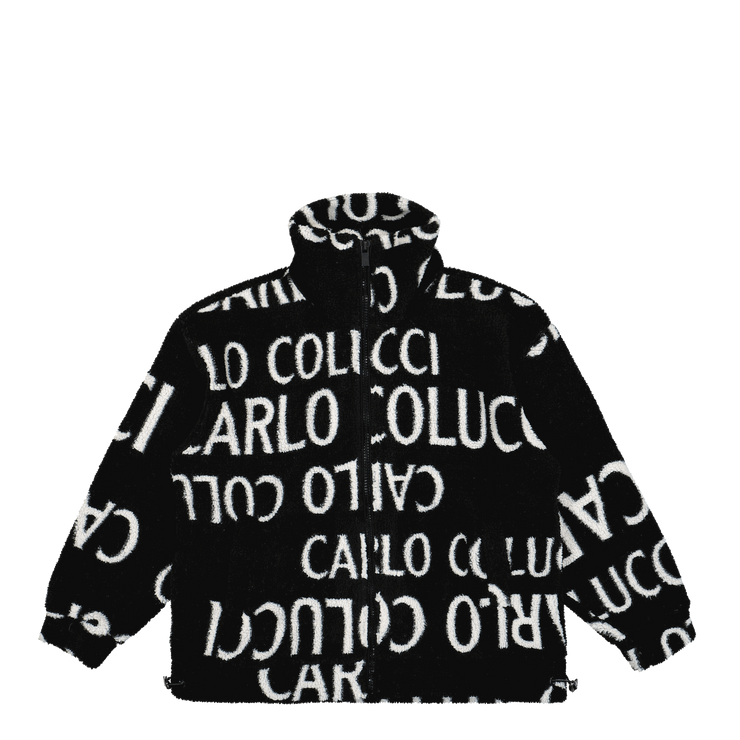 Carlo Colucci Teddy ZIP Jacket Black/White