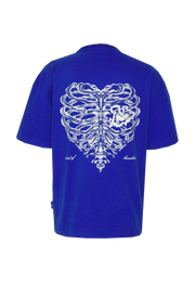 PEQUS Island of Heartbreaks Chrom T-Shirt blue Rückseite