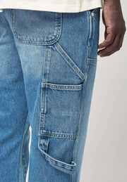 EightyFive Flared Jeans blue Rückansicht