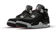 Jordan 4 Retro SE Black Canvas Seitenansicht
