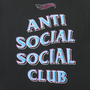 Anti Social Social Club x Hot Wheels Tee (FW19) Black