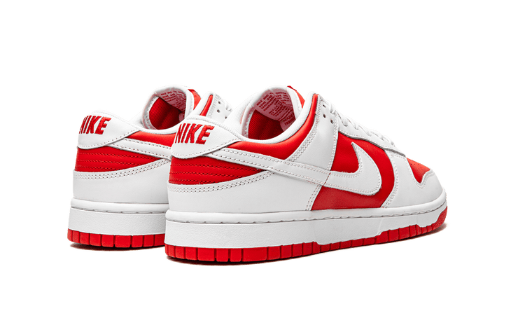 Nike Dunk Low Championship Red (2021) Rückansicht