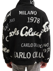 Carlo Colucci teddy MILANO Zip jacket black