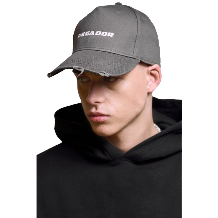 Pegador Reo Destroyed Cap Grey