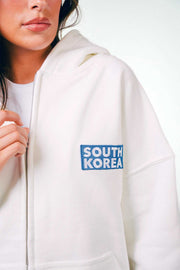 CESA Seoul Zipper "South Korea" Badge auf der Brust (Front)