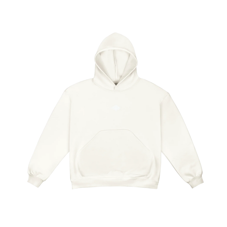 DIVENTION Rhombus Hoody Creme