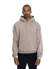 Prohibited Oversized Hoodie Sand (Stone Washed) Frontansicht