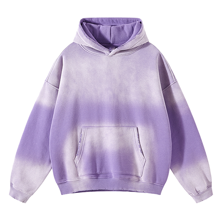 Basic Washed Lavender Hoodie