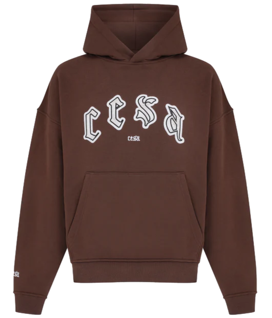 CESA C1 Hoodie "Brown" Front