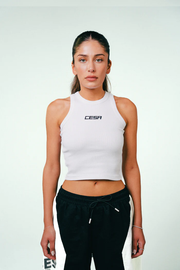 CESA Croptop - WHITE Model Weiblich