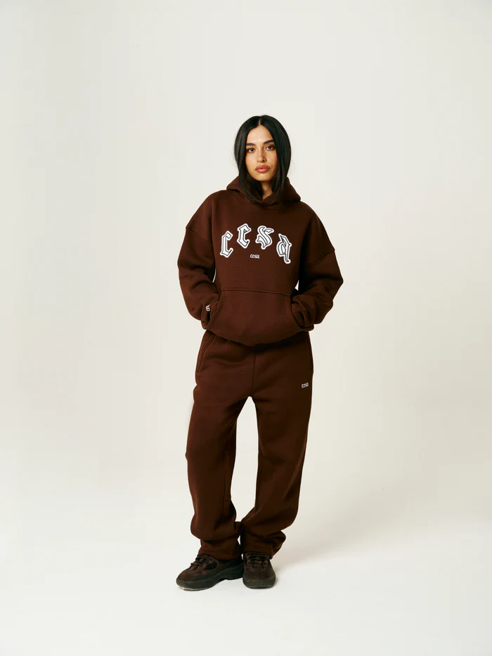 CESA C1 Hoodie "Brown" Model Front