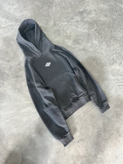 DIVENTION Rhombus Hoody washed black