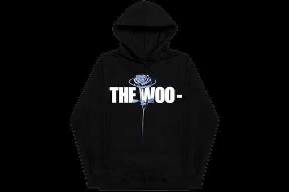 Vlone x Pop Smoke The Woo Hoodie Black B Ware