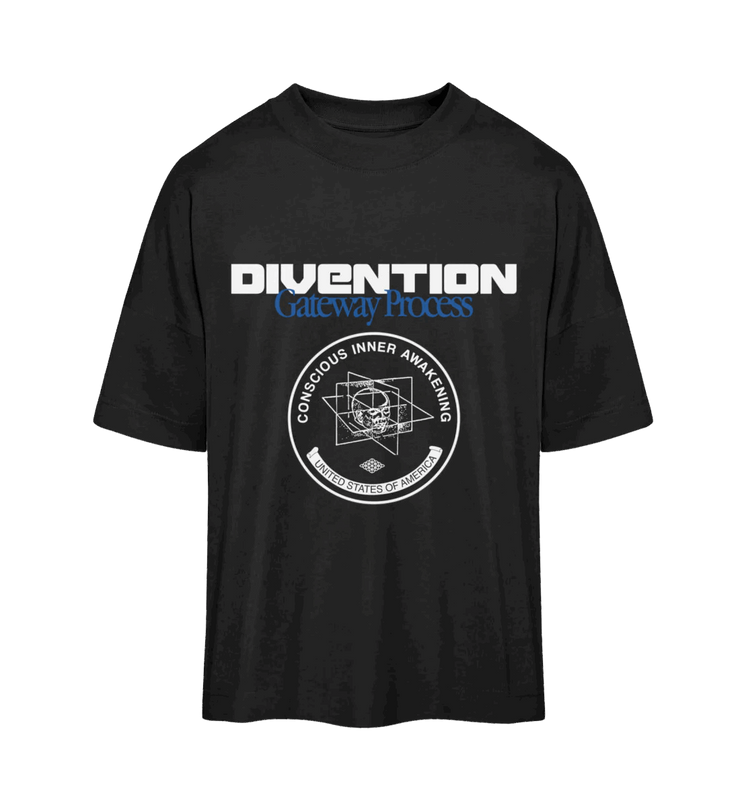 DIVENTION Gateway Process T-Shirt Black