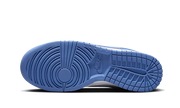 Die Sohle des Nike Dunk Low Polar Blue
