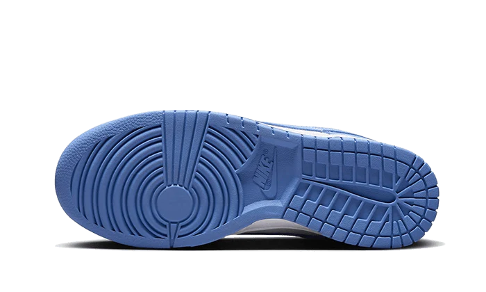 Die Sohle des Nike Dunk Low Polar Blue