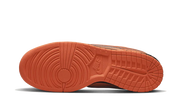 Die Sohle des Nike SB Dunk Low Concepts Orange Lobster