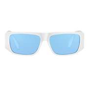 DIVENTION BRILLE WEIß (BLAUE GLÄSSER)