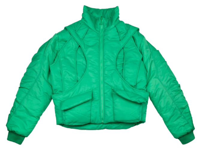 DIVENTION Entity Puffer-Bomber Green