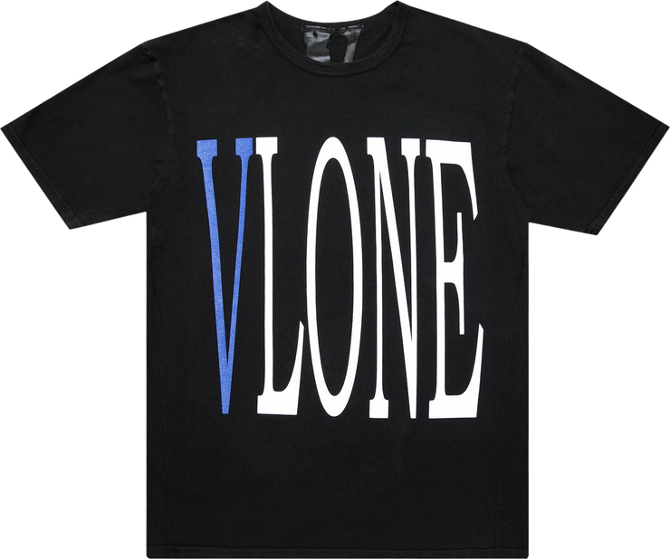 Vlone Staple Shirt Black/Blue