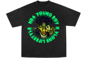 Vlone NBA Youngboy Cross Roads Shirt Black/Green