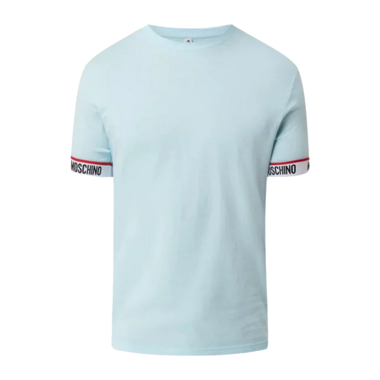 Moschino Sleeve Stripe Shirt Türkis