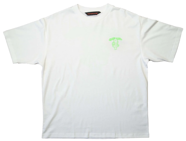 Nightmare Studios Neon Rave White Tee