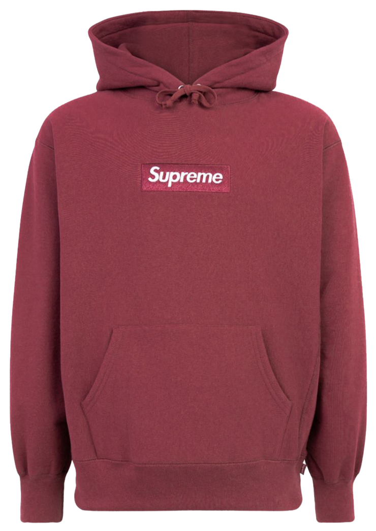 Supreme Box Logo Hooded Sweatshirt (FW21) Plum