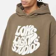 Low Lights Studios Hoodie Retro Brown