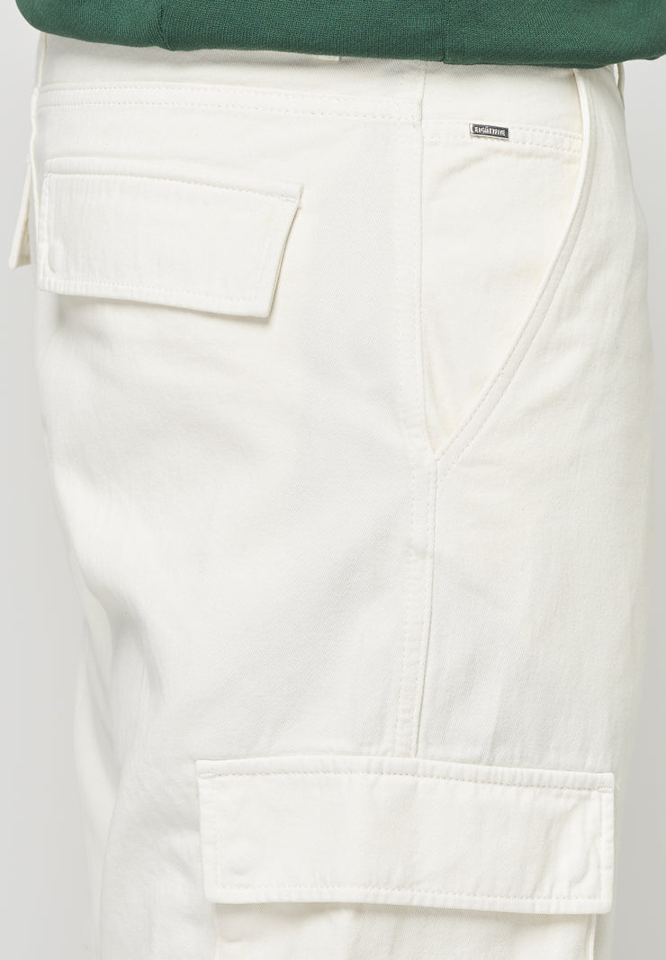 EightyFive Baggy Cargo Pants off white Taschen