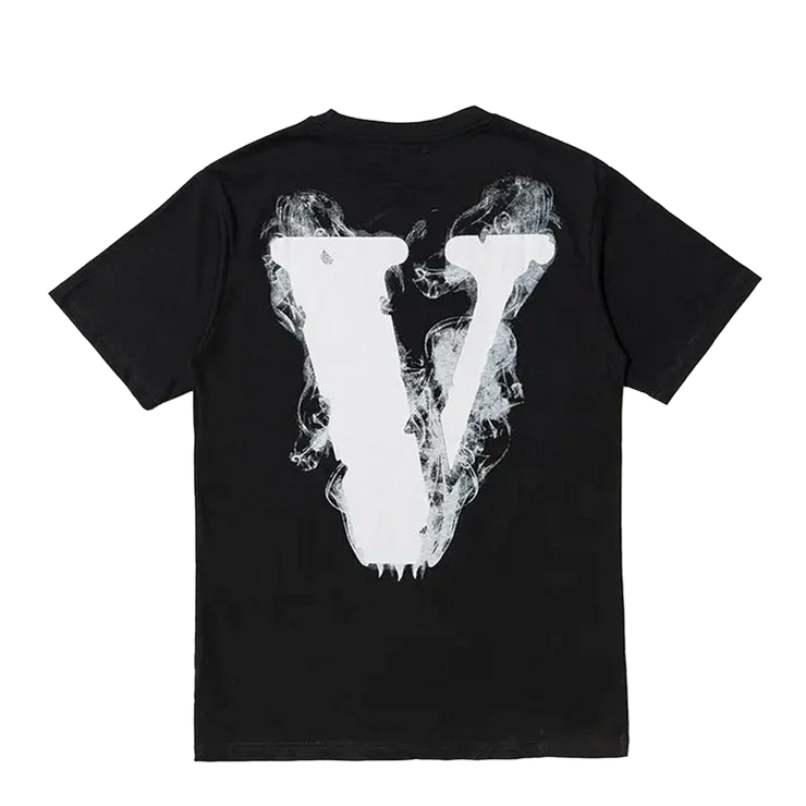 Vlone Smoke Demon Angel Shirt Schwarz