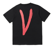 Vlone V Love Shirt Schwarz/Rot