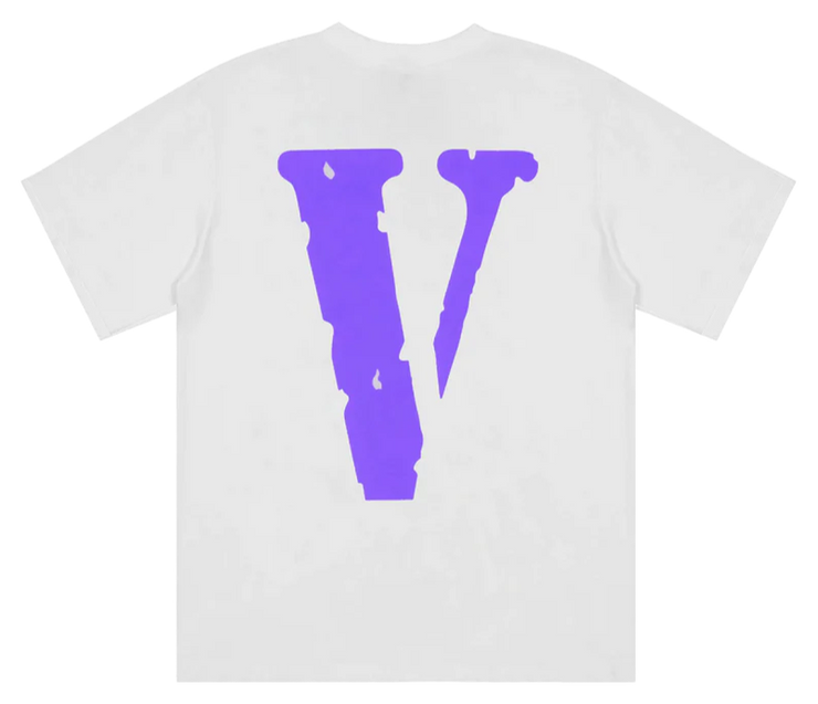Vlone Friends Shirt White/Purple