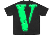 Vlone NBA Youngboy Cross Roads Shirt Black/Green Rückansicht