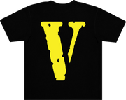 Vlone Staple Shirt Schwarz/Gelb