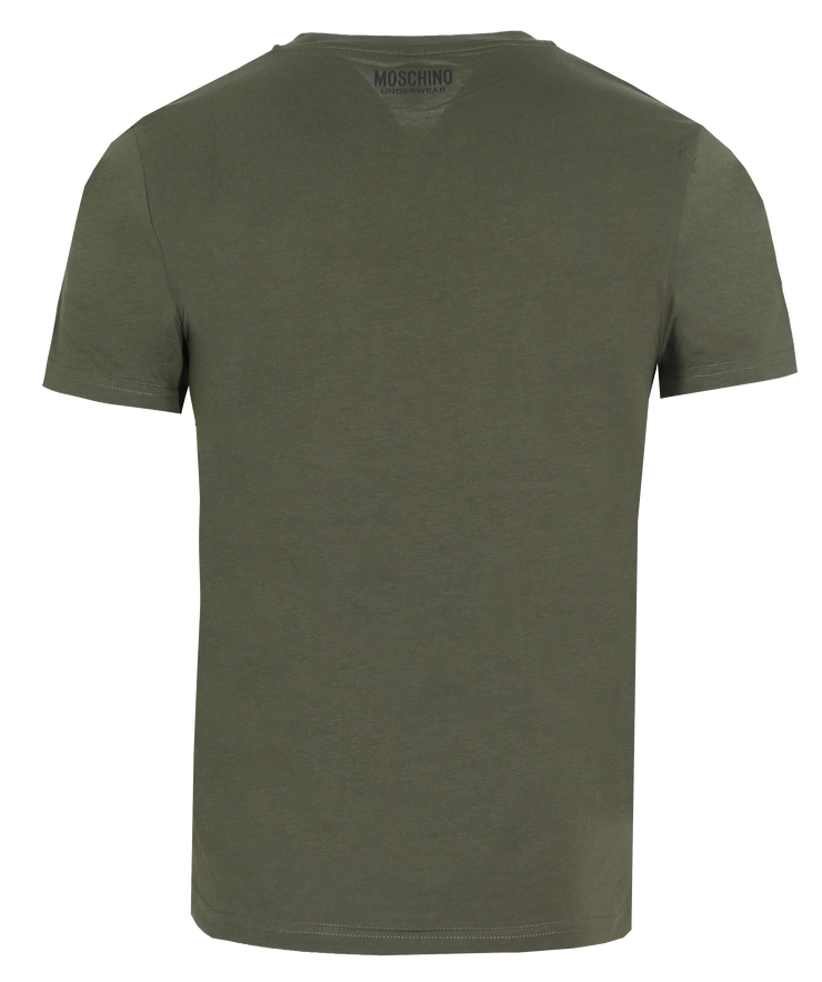 Moschino Side Stripe Shirt Olive