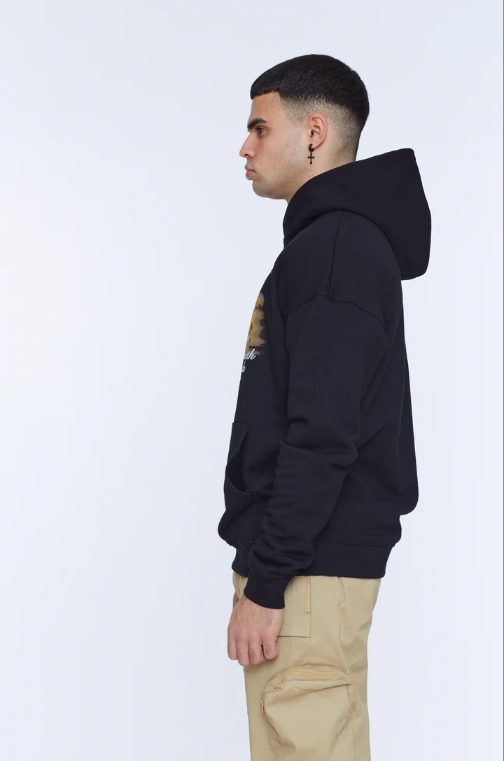 DIVENTION OUTLAW HOODIE SCHWARZ