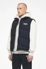 Pegador Yale Puffer Vest Black ink