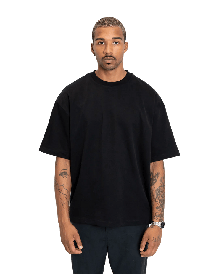 Prohibited Oversized Tee Black Frontansicht