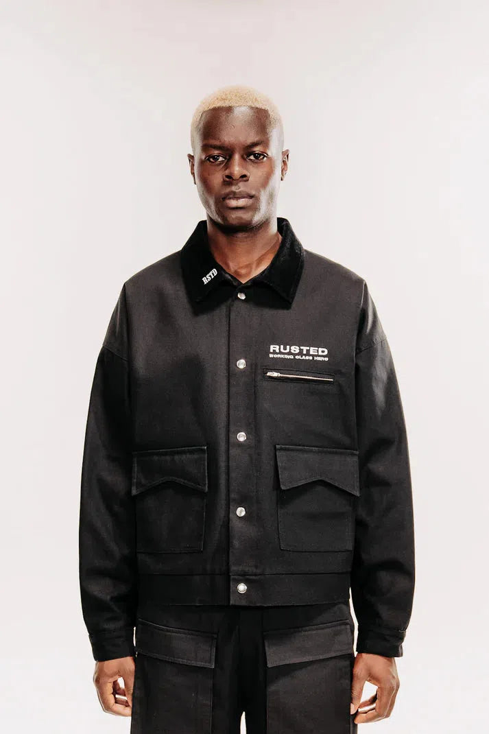 Rusted Studios WORKWEAR JACKET - BLACK