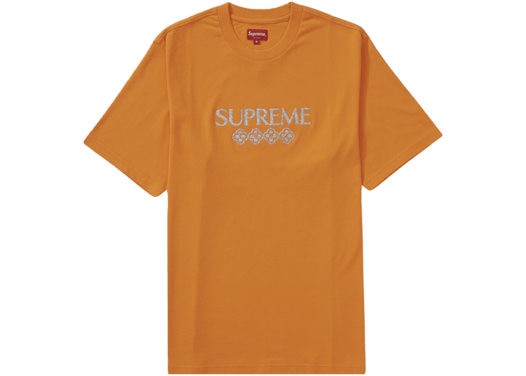 Supreme Glitter S/S Top Orange Cropz GmbH 
