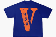 Vlone x Juice Wrld 999 T-Shirt Blue (Legends Never Die) Rückansicht