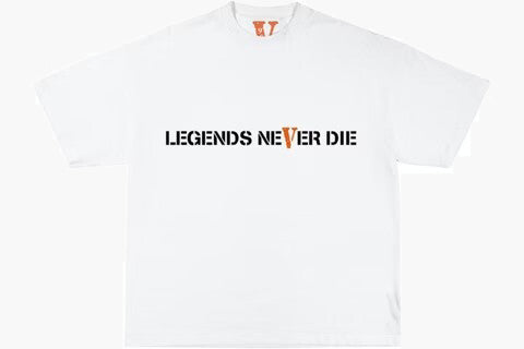 Vlone x Juice Wrld 999 T-Shirt White (Legends Never Die)