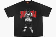 Vlone x Juice Wrld Man Of The Year T-Shirt Black