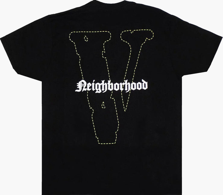 Vlone x Neighborhood T-Shirt Black/Green Cropz GmbH 