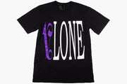 Vlone x Palm Angels T-Shirt Black/Purple Cropz GmbH 