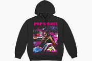 Vlone x Pop Smoke King of NY Hoodie Black/Pink